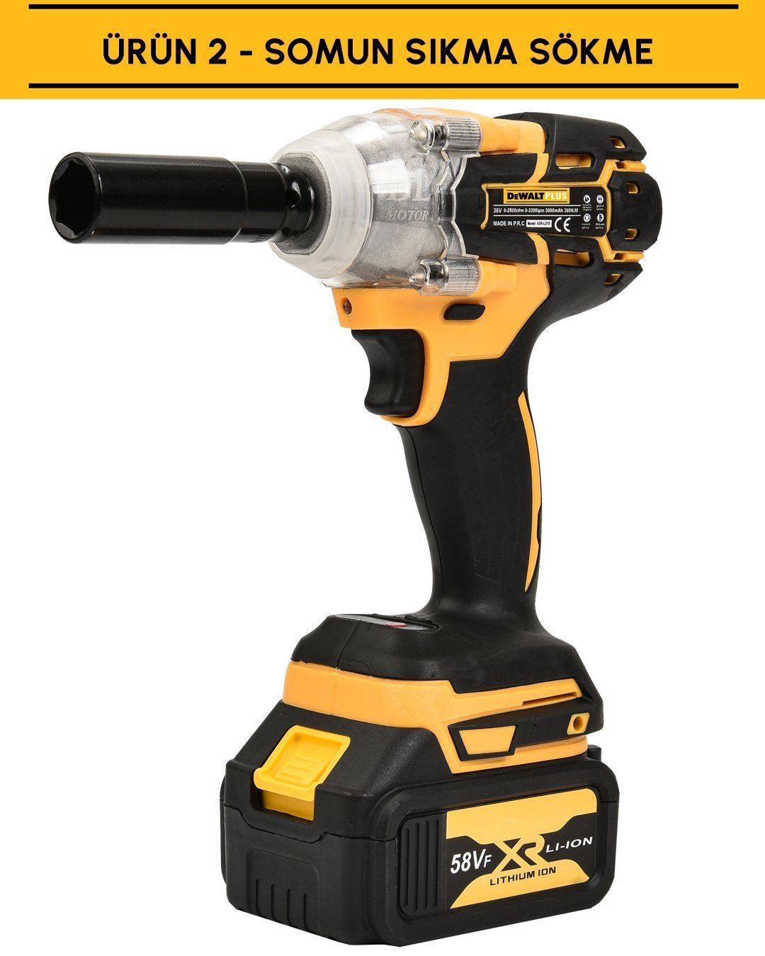 Dewalt Plus DP001 Akülü Ultra 4lü Set Makina somun sıkma sökme özellikleri