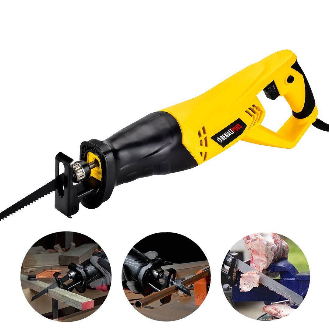 DewaltPlus DWP002 Elektrikli Tilki Kuyruğu Testere Kılıç Testere (Sarı)